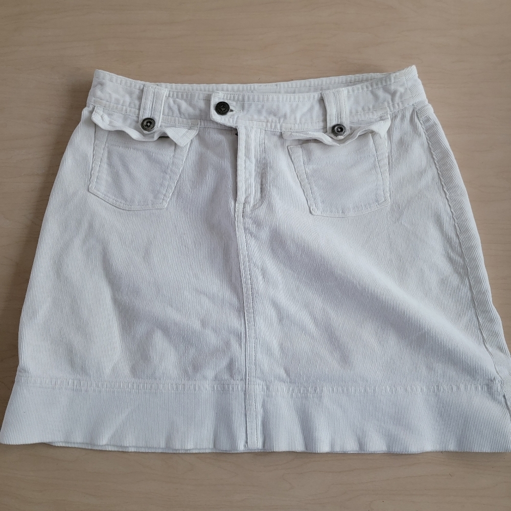 Patagonia Courdory White Mini Skirt Women's Size 6